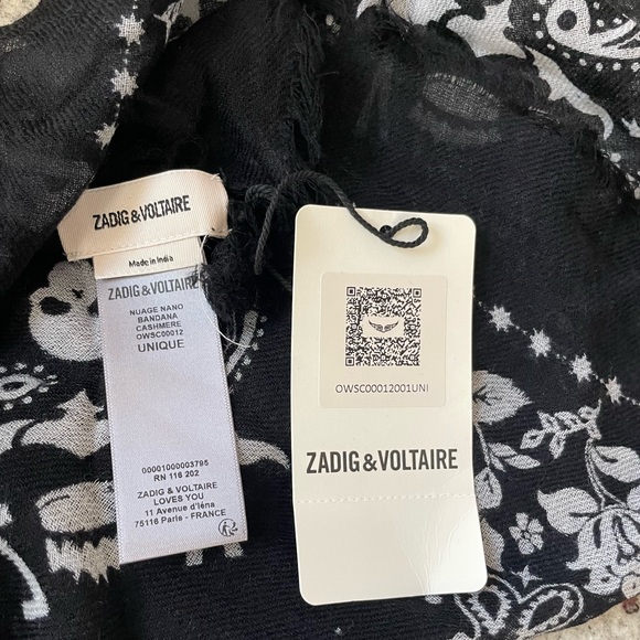 Nuage Nano Cashmere Scarf from Zadig&Voltaire - Picture 9 of 9